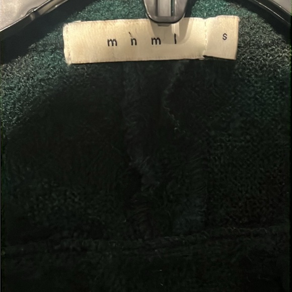 MNML Green/Black Flannel Shirt Jacket - Picture 3 of 4